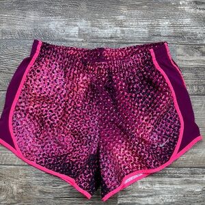 Nike Pink Dynamic Dot Running Girl Shorts, Large